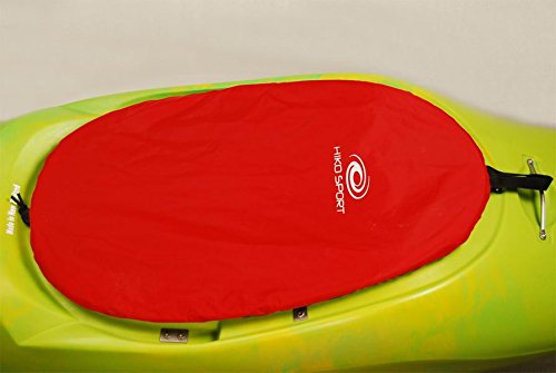 Hiko Nylon Cockpitcover Lukendeckel, Größe:C87 (82-95 cm);Farbe:Rot