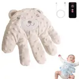 ZeiLaBang Kakadi Baby Soothing Palm Hand,Elektrisches Baby Soothing Hand Pillow,Baby Einschlafhilfe Handkissen Aufladbar,Baby Startle Prevention Hand Glove,Klopfende Hand für Den Schlaf Von Babys