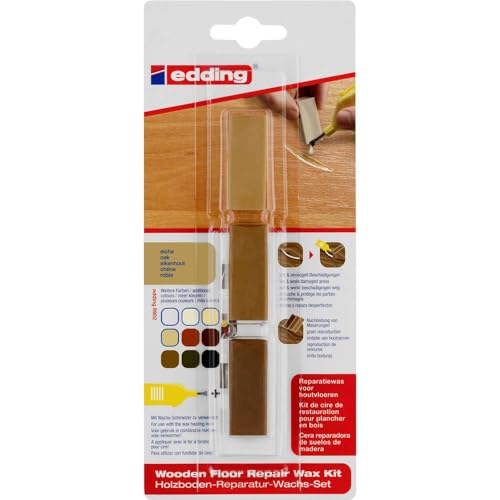 Edding 8902 4-8902-1-4603 Holzboden Reparaturwachsset Eiche