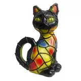 Katzenlampe, Nachtlicht Katze und Hund, Tischlampe aus gebeiztem Harz, Katzenlampe Mit Warmem Umgebungslicht, Nachtlicht für Nachttisch, Schreibtisch, Wohndekor für Katzen- und Hundeliebhaber