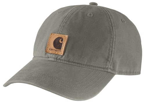 Carhartt Herren Canvas Cap Baseballkappe, Dusty Olive, Einheitsgröße