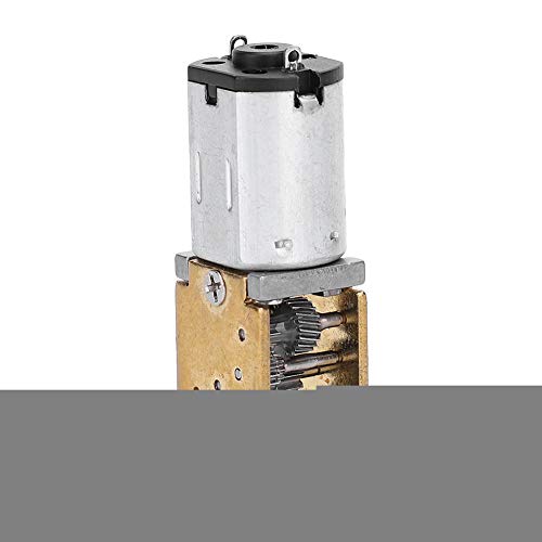 1218GE-N20 Mini-Getriebemotor, Micro Worm Gear Reducer Bürste Gleichstrommotoren Elektronische Geräte, Mini Reducer Motor(DC6V 70RPM)