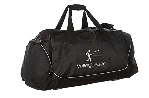 Tasche Jumbo schwarz Volleyball