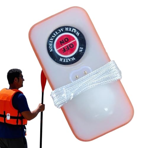 Lebensweste Licht, Lebensweste LED - -Licht,Wasser aktiviertes Lebensweste Sicherheitsstrobe | Langlebiges Überlebende Locators für Camping-Sicherheitszubehörs für Familiens, Freunde