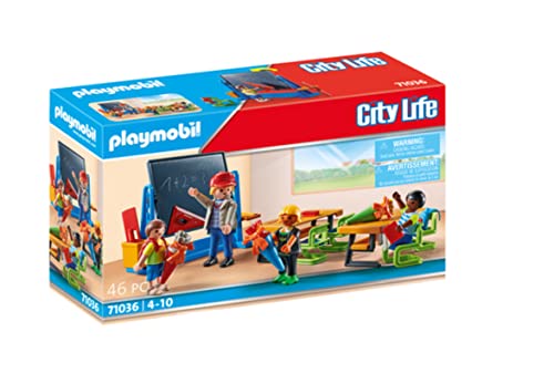 PLAYMOBIL City Life 71036 Erster Schultag mit Schultüten und vielem weiteren Zubehör, ab 4 Jahren