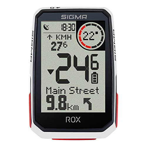 Sigma Sigma Rox 4.0 Sender Set Fahrradcomputer Weiß Einheitsgröße