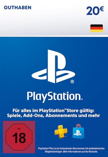 20€ PlayStation Store Guthaben | PSN Deutsches Konto [Code per Email]