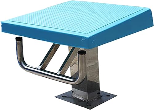 MIDUOLAI A, Pool-Startblock Mit One-Step-Sprungtechnik Und Sprungplattform FüR SchwimmwettkäMpfe Mit Griff FüR RüCkenschwimmen, Robuste Edelstahlbretter
