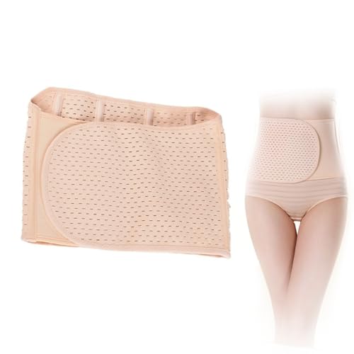 YANINEE Bauchgurt Rückbildungsgürtel Nach OP Geburt, Verstellbar Atmungsaktiv Elastische Postpartum Gürtel Belly Wrap für Taille 60-103cm