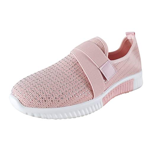 Damenschuhe Frühling Schuhe Damen Elegant Weiß Sneaker Damen Weiss Plateau Leder Hausschuhe Damen Sommer Glitzer Plateau Sneaker Damen Silber Weisse Sneakers Damen Sale Slip On Schuhe Wanderschuhe 3#