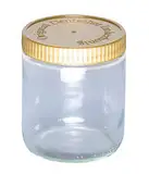 BIENEN SCHMIDT 60 x Neutrales Schraubglas 500g Imkerhonig Honnigglas mit goldenem Deckel ohne Etikett Honig Neutralglas (Deckel mit Prägung "Imkerhonig")