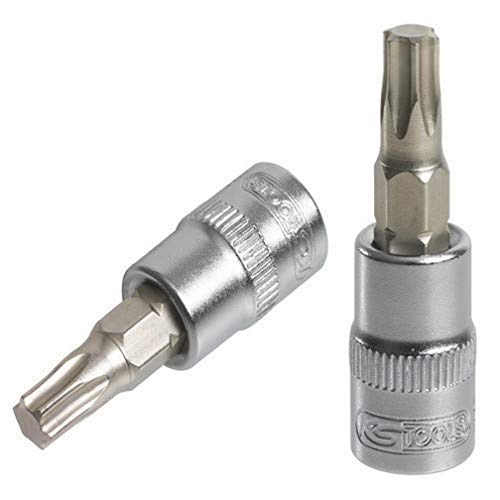 KS Tools 922.1484 Torx®-Stecknuss, 1/4", L.37 mm, T30, ULTIMATE®-Produktreihe, Chrom-Vanadium, seidenmatt verchromt