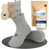 Matschepfuetze Stoppersocken für Babys und Kinder - Baby Antirutschsocken mit ABS-Noppen - Kuschelig warme Krabbelsocken für Mädchen und Jungs Gr. 1-3 Jahre