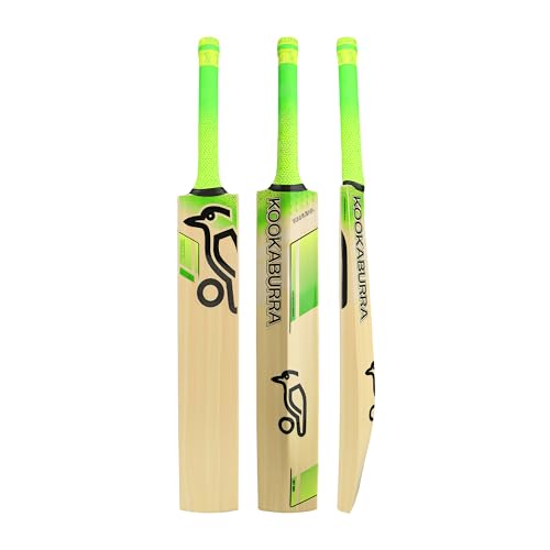 Kookaburra Uni Jugend Kahuna 10.1 Cricket Bat-Size Harrow Junior Cricketschläger, lindgrün