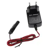 vhbw Ladegerät für Starter Akkus kompatibel mit Honda Rasenmäher, 12 V / 0,1 A, 2m