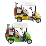 UKCOCO Hochwertige Golfwagen-skulptur Wagenmodell Perfekte Dekoration Für Das Home Office