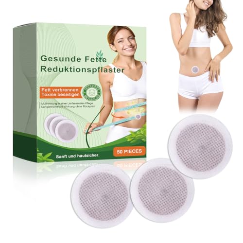 50 Stück Abnehmen Schnell Fettverbrenner,Abnehmen Pflaster,Abnehmen Bauch Abnehmen Fat Burning Patch,Natürlichen Kräuterzutaten,Starke Wirksamkeit und Sicherheit,Schnelle und Sanfte Fettverbrennung