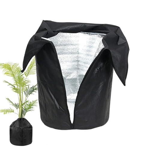 Huvqianu Plant Covers Freeze Protection, Waterproof Plant Cover, Winter Plant Pot Cover, Cold Weather Plant Protection, Outdoor Flower Pot Cover, Fruit Tree Freeze Cover, Blueberry Bush Winter Cover