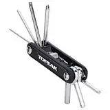 Topeak Unisex – Erwachsene X-Tool+ Minitool, Schwarz, 11 Funktionen