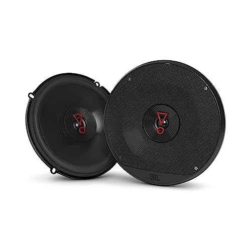 JBL Stage3 627 2-Wege Auto Lautsprecher Set von Harman Kardon - 225 Watt KFZ Autolautsprecher Boxen 16 - 17 cm, Black