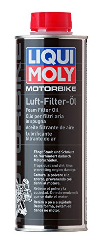 LIQUI MOLY Motorbike Luftfilteröl | 500 ml | Motorradpflege | Art.-Nr.: 1625, farblos