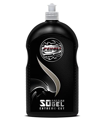 Scholl Concepts S0 Matting Gel Extreme-Cut | 1kg | Extra grobe Mattierungspaste | Flüssiges Schleifpapier