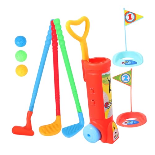 KONTONTY 1 Satz Golfschläger-Set Golfspiele für Kinder Golfspielzeug für Babys Kinder Golfset Kinder golfschläger Outdoor-Spielzeug für Kleinkinder Spielzeug Sportspielzeug Golfruten