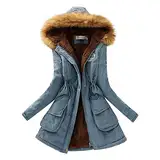 Softshelljacke Damen Wasserdicht Atmungsaktiv, Warm Stylisch Atmungsaktiv Wasserdicht Trenchcoat Kleidung Gefüttert Damen Damen Verdickene Mantel Damenbekleidung Lang Leichte Windbreaker Winterjacke