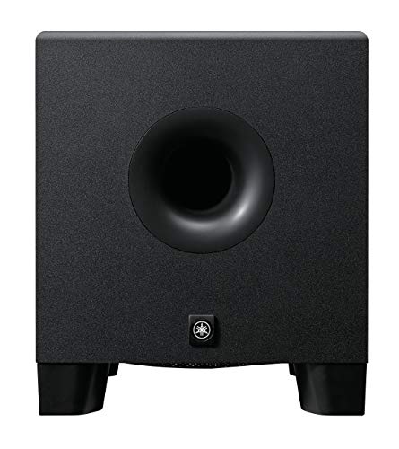 Yamaha HS8S – Aktiver Bassreflex-Subwoofer für Produzenten, DJs und Musiker – Schwarz