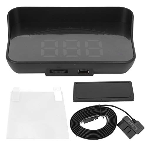Head Up Display Auto Head Up Display Reflektor Heads Up Display für Autos Universal Car Head Up Display High Definition OBD HUD Windschutzscheibe Projektor Overspeed Sicherheit A