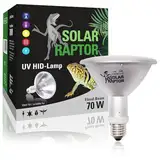 SOLAR RAPTOR HID UV-Strahler, Metalldampflampe, Wärme & UV-Lampe für Terrarien (70 Watt/Flood)