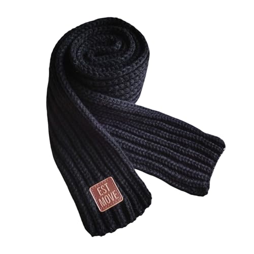 Schal Kinder Jungen,Kinderschal Mädchen,Winterschal Kinder Schal Winter,Strickschal,Schwarz/Grau/Rose,Baby Schal Junge,Loop Schal Kinder,Halswärmer Halstuch,Schlauchschal Kinder,Für Outdoor/Radfahren