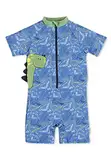 Sterntaler Jungen Schwimmanzug Dino Badeanzug, blau, 86/92