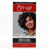 Pin Up End Curl At Home Dauerwellen-Set, End Curl Dauerwellen-Set für kleine Haarpartien wie Pony, Spitzen oder Deckschicht, proteinreich für weiches und glänzendes Haar, 130 ml