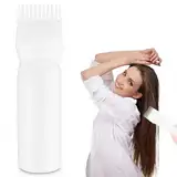 Sibba Wurzelkamm Applikatorflasche 6 Unzen 170ml Haaröl Applikator für Haarfärbeflaschen Applikatorbürste mit abgestufter Skala professioneller Pinsel Applikatorkamm Friseur Färbe Styling Werkzeug