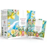 NATURTREU® Elektrolyte Pulver ohne Zucker mit L-Glutamin, Taurin, Zink, Vitamin C und Vitamin B2 und B5-15 praktische Sachets á 15g zur Einnahme mit Wasser nach dem Sport - vegan und kalorienarm