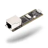 LUCKFOX Pico RV1103 Linux Micro Development Board(with Ethernet Port), with ARM Cortex-A7/RISC-V MCU/NPU/ISP, 16Bit DRAM DDR2, Support GPIO,UART,SPI,I2C,USB, with Camera Interface&Micro TF Card Slot