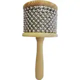 1 Stück Holz Cabasa Metall Perlen Kette & Zylinder Pop Hand Shaker Percussion Instrument Für Klassenroom Band Mittelgröße, 9 cm