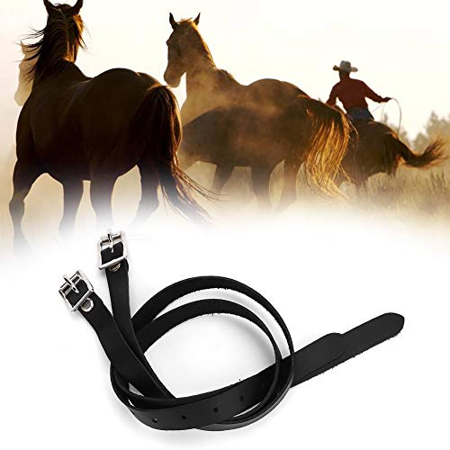 Pbzydu Sattel Für Holzpferd,Steigbügelgürtel, Steigbügelgürtel aus Edelstahl Strup Leathers Horse Steigbügelgürtel verlängern, Pferdezubehör für Horse Horse Steigbügel