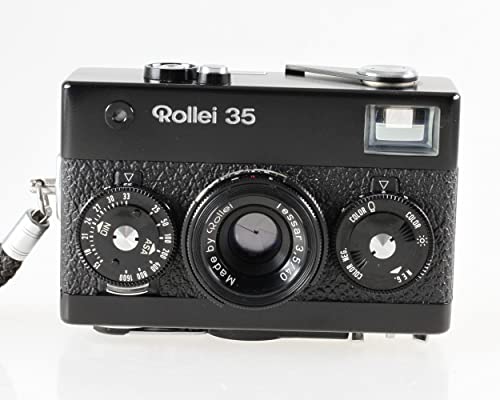 Rollei 35 schwarz Black - Tessar 1:3.5 40mm Optik