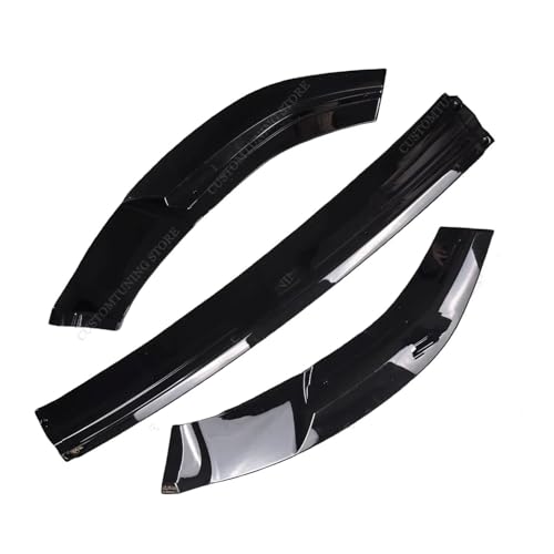 Spoilerlippe Frontstoßstange Für S3 Für 8V Für A3 2017-2020 Facelift Bodykits Tuning Glanz Schwarz Maxton Stil Front Stoßstange Lip Spoiler Splitter Diffusor