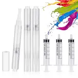 Thinp 6 Stück Ausbesserungsstift für Wände Nachfüllbarer Lackstift Ausbesserungsstift Pinselstifte zum Ausbessern Farbe Lackkratzer Pinselstifte Lackreparatur Pen Painting, für Lackkratzer