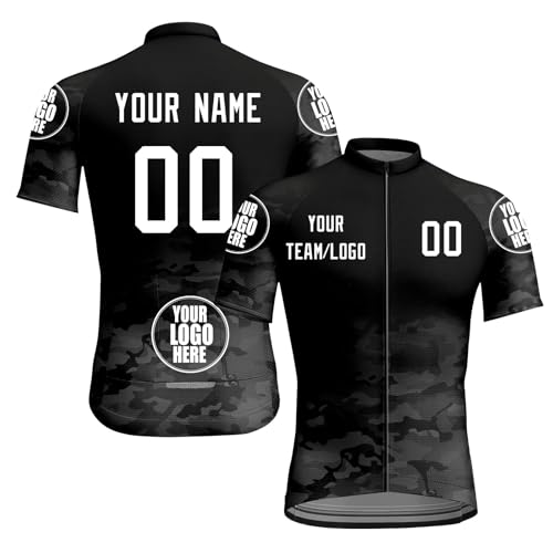 HGWOPGASD Personalisiertes Fahrradtrikot Personalisierte Fahrradkleidung Personalisiertes Fahrradtrikot MTB Trikot Herren MTB Kleidung Mountainbike Trikot Mountainbike Kleidung A16