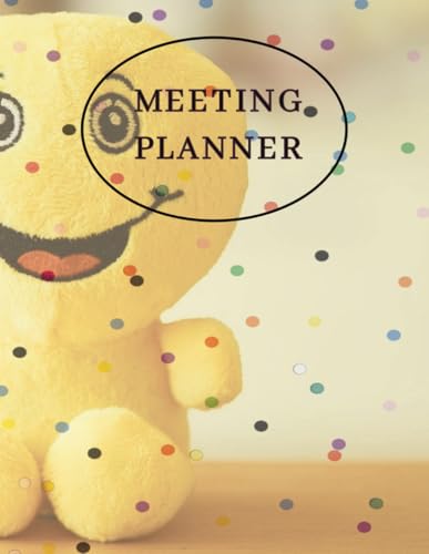 Meeting Planner: A Professional Meeting Organizer: A Complete Journal for Productive Business Meetings