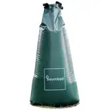 baumbad 1 Premium Bewässerungsbeutel 100 Liter, PVC UV Beständig, Baumsack zur Bewässerung in Grün