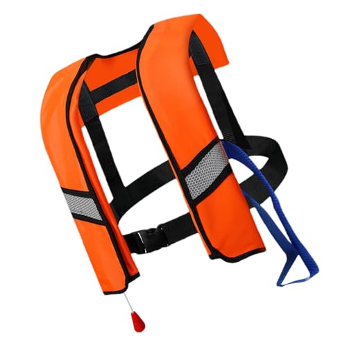Schnorchelweste für Erwachsene, Schnorchelweste für Erwachsene - Unisex-Erwachsene Schwimmweste | Paddelweste, automatisch aufblasende Nylon-Schnorcheljacke, Weste, tragbare Auftriebsjacke für Sicherh