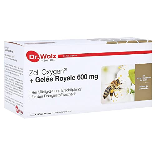 ZELL OXYGEN + Gelee Royale 600 mg Trinkampullen 14X20 ml