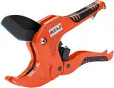 AIRAJ Kunststoff Rohr Rohrschneider,Pvc Rohrschere,42mm von PVC/PE/PP/PEX/PPR Rohrschneider,Geeignet für Heim- und Wartungsarbeiter,Professioneller Rohrschneider