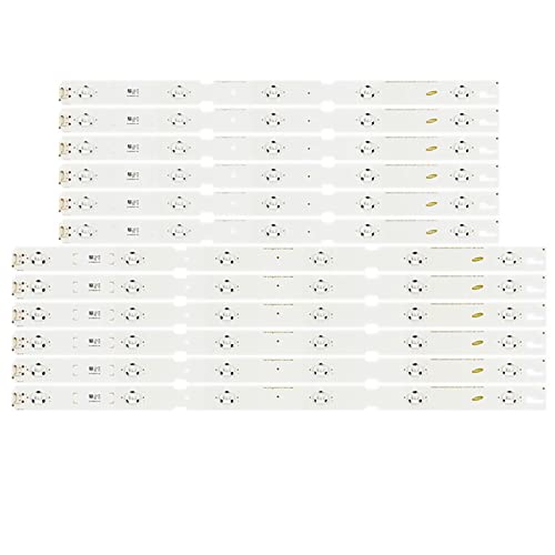 Lskjzzn LED-Hintergrundbeleuchtungsstreifen kompatibel für ZLN60600-AC IC-B-HWCR49D640L HWCR49D640R 49LENZA6627 49VLE6565BL ZLP60600 ZNL60600 ZLG60600 2015ARC490