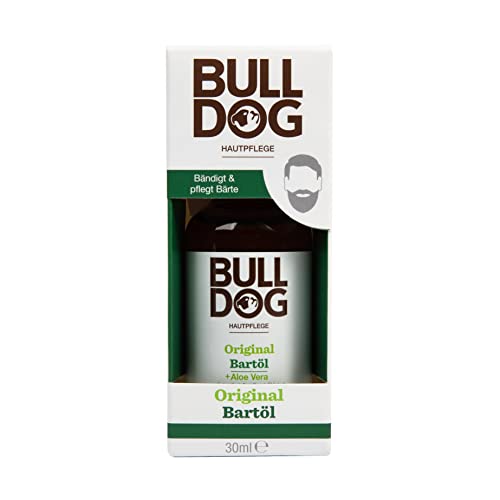 BULLDOG - Bartpflege für Männer | Original Bartöl | für einen weichen & gepflegten Bart | 30ml